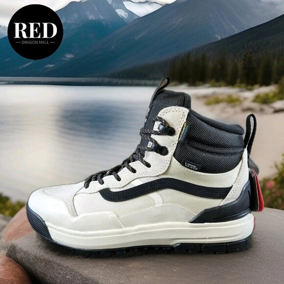 Vans Ultrarange Exo Hi MTE 2 Marshmallow Black Boots - Men\'s Size 8